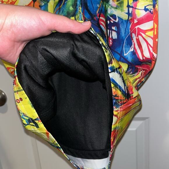 Catwalk Studio Short Sleeve Abstract Print Bodycon Dress, NWT - Picture 7 of 12